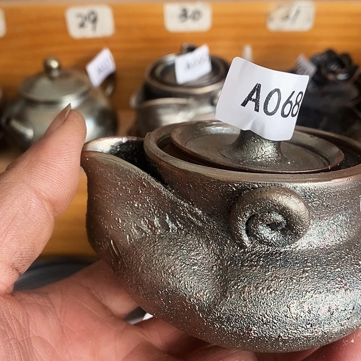 紫砂茶杯柴烧纯手工068
