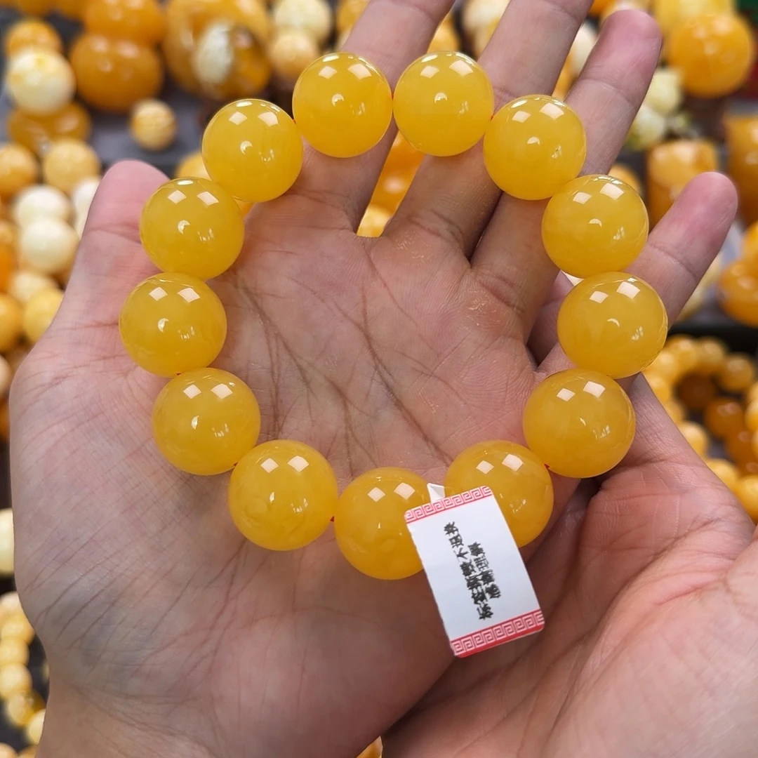 琥珀未镶嵌珠宝奇石19.5mm同料