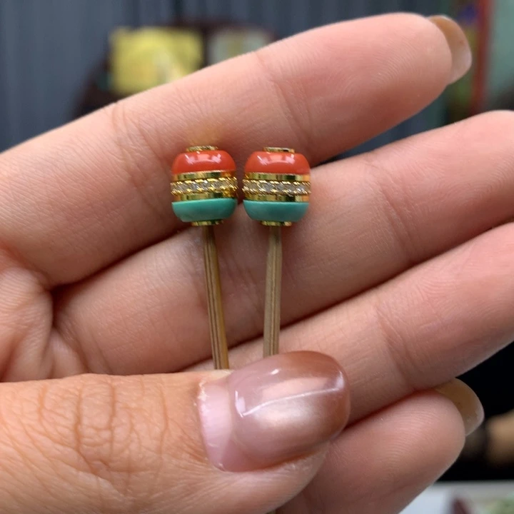 绿松石未镶嵌配饰