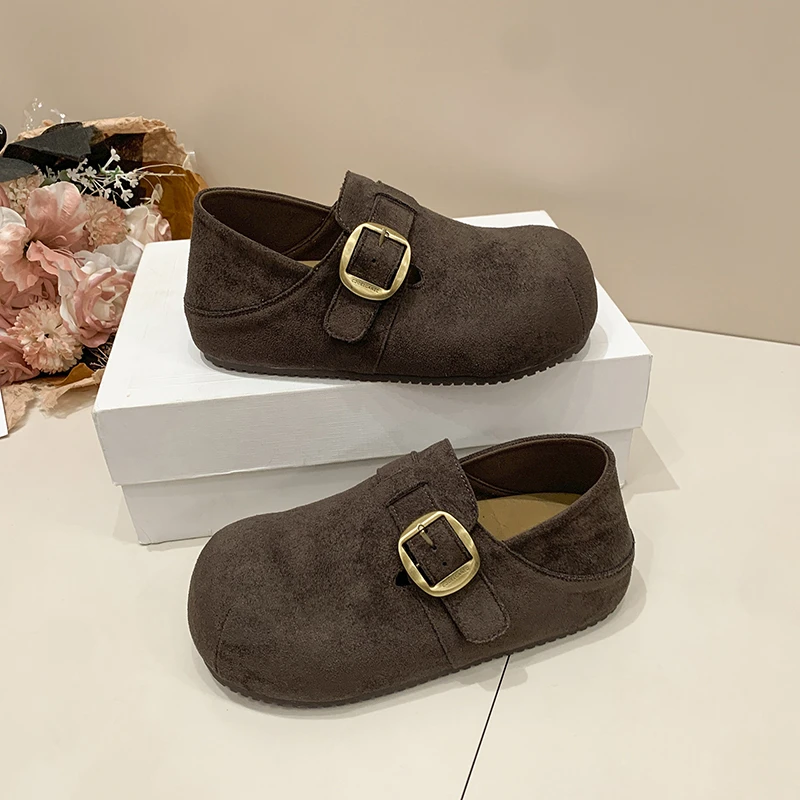 全包两穿勃肯鞋女秋季2025新款时尚内增高爆款厚底一脚蹬穆勒鞋女