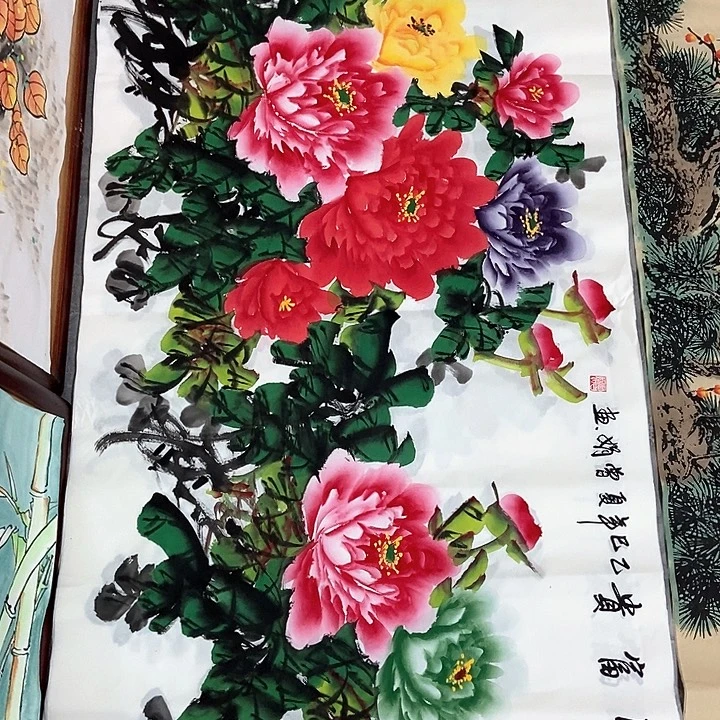 小周画廊的直播间
