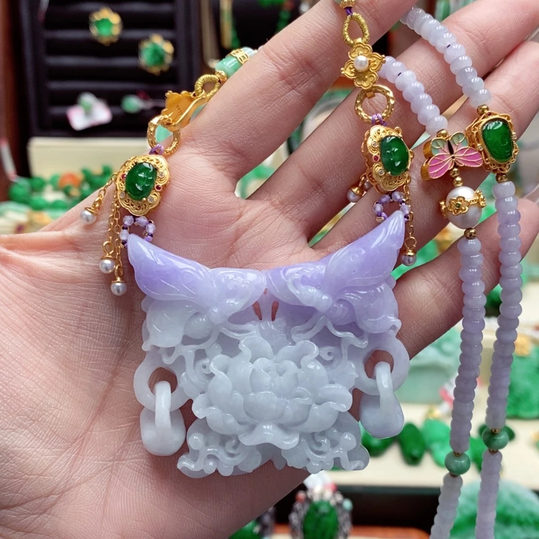 颈饰未镶嵌翡翠翡翠吊坠