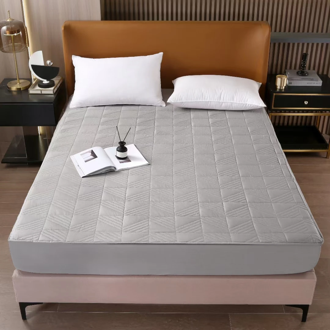 【全棉床笠保护罩】送货上门无需安装透气全棉床笠保护套加厚机洗