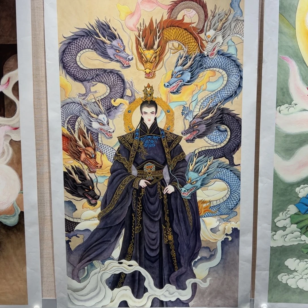 ࿐***࿐国画李老师九龙公子