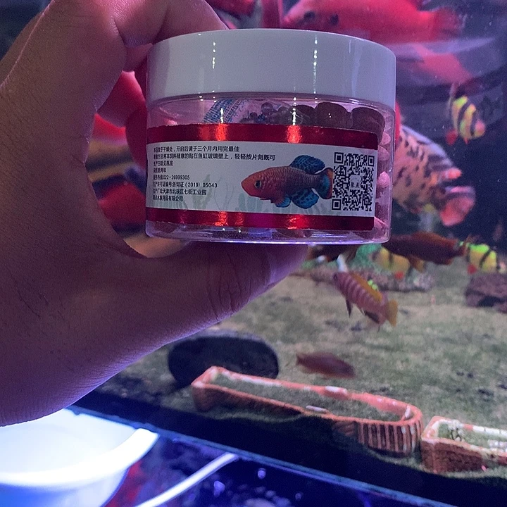 慈鲷鱼贴片鱼粮2罐