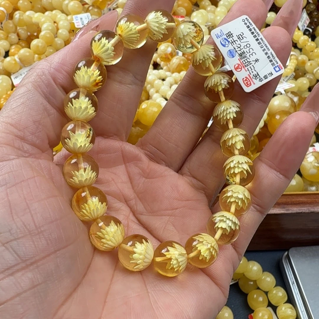 琥珀未镶嵌珠宝奇石