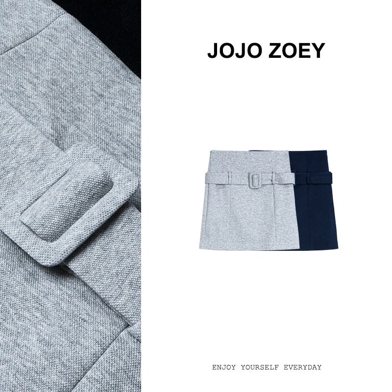 JOJO ZOEY【清仓NO退换】海盐汽水~韩系休闲运动半身短裙dq-3904