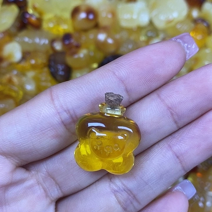 吊坠橄榄核许愿瓶89