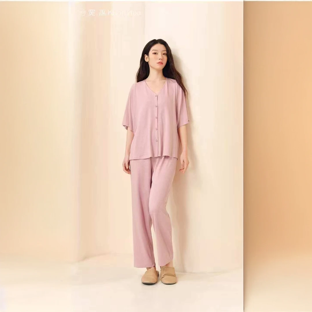 宽画轻柔得闲系列女士家居服96956