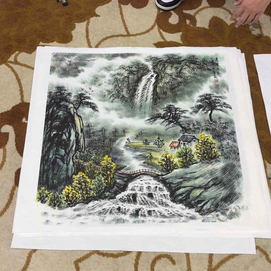 国画国画老师作品刘