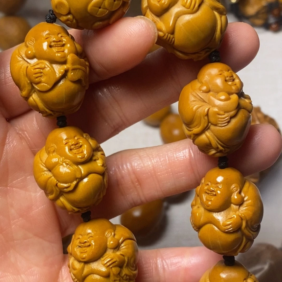 橄榄核手串/手链八大弥勒