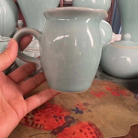 汝瓷公道杯微瑕福利