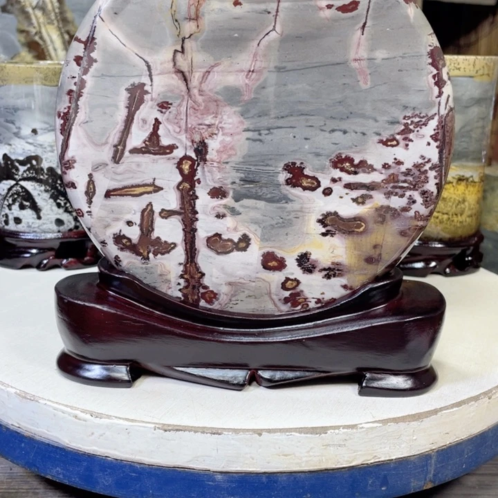 【闪购商品】石材陋*广西天然国画石