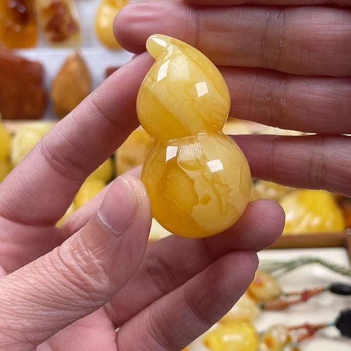 蜜蜡项链未镶嵌18.3克