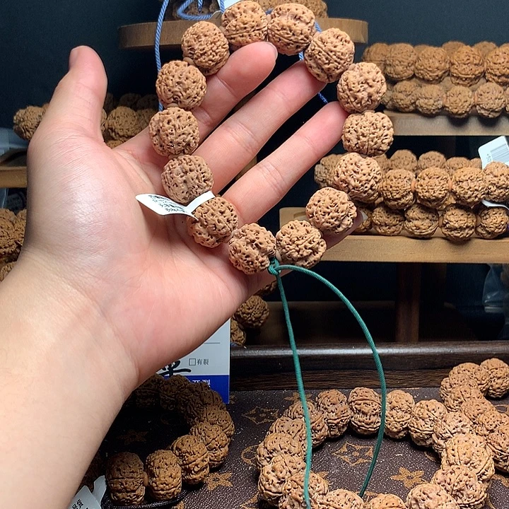 手串金刚菩提古龙蜂窝四瓣全品21mm