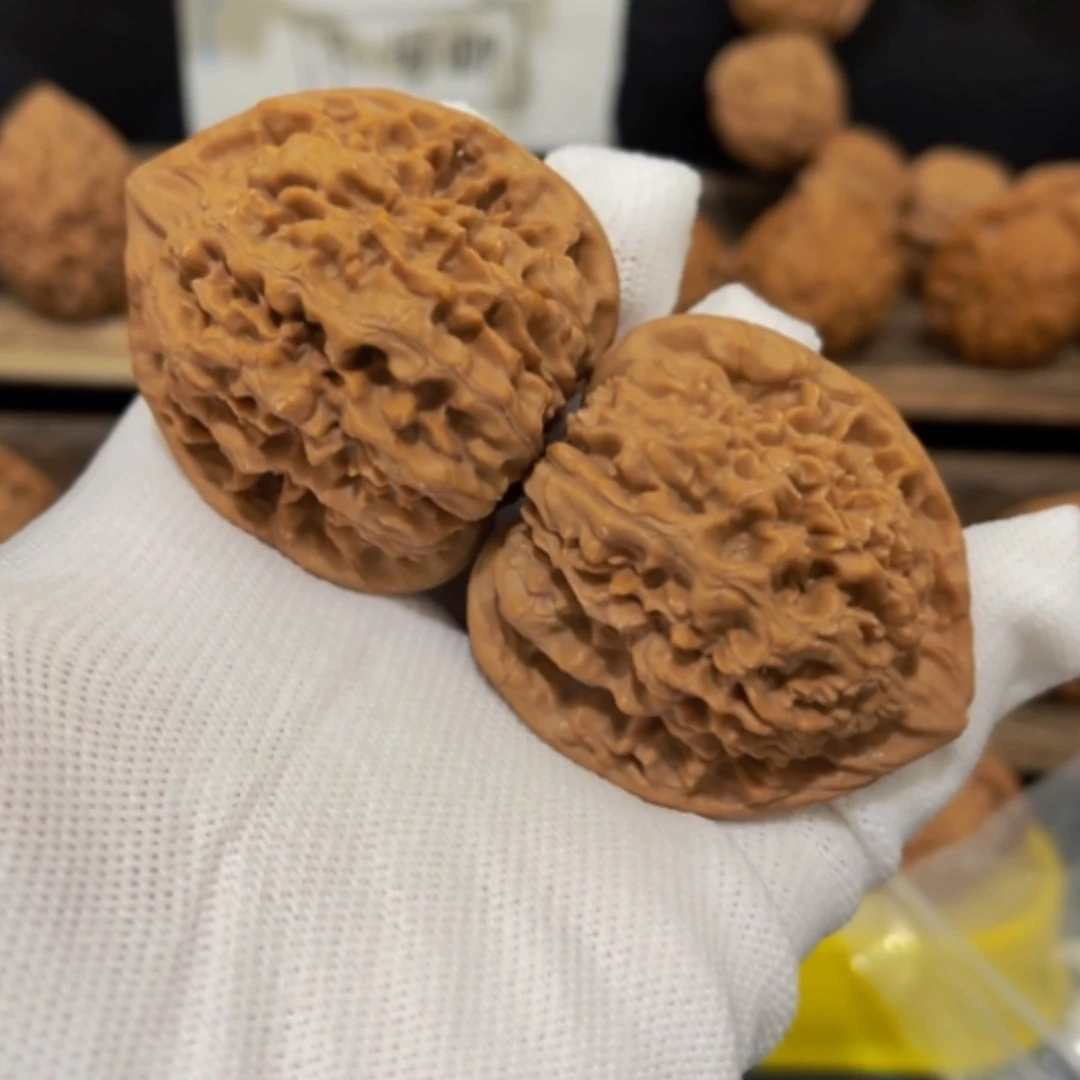 【闪购商品】核桃把件45尺寸官帽