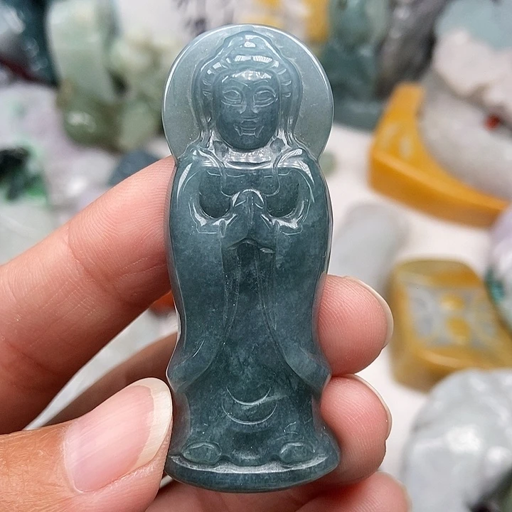 未镶嵌挂件翡翠翡翠