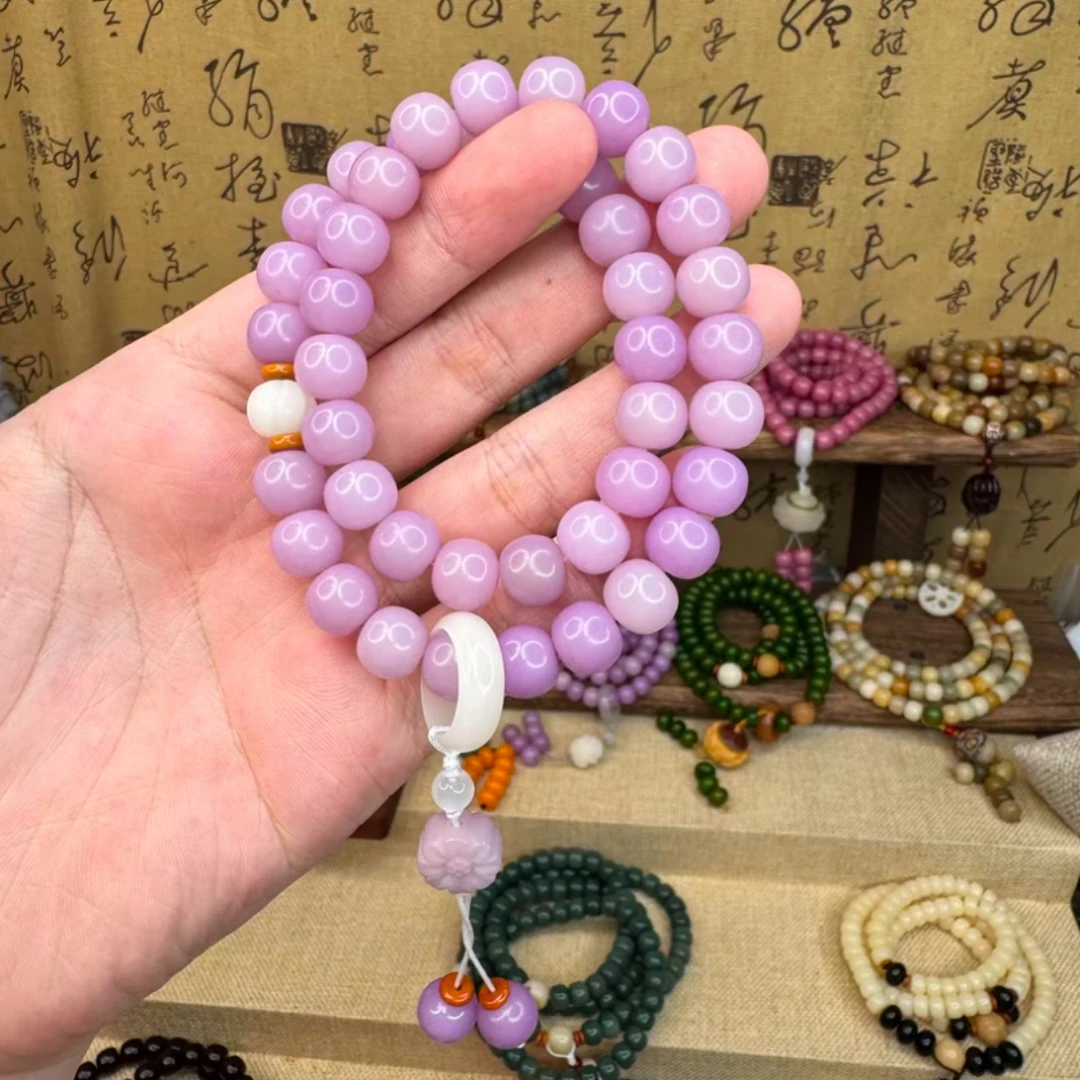 【紫菩提】原生态菩提双圈 8*10【送盘玩袋】