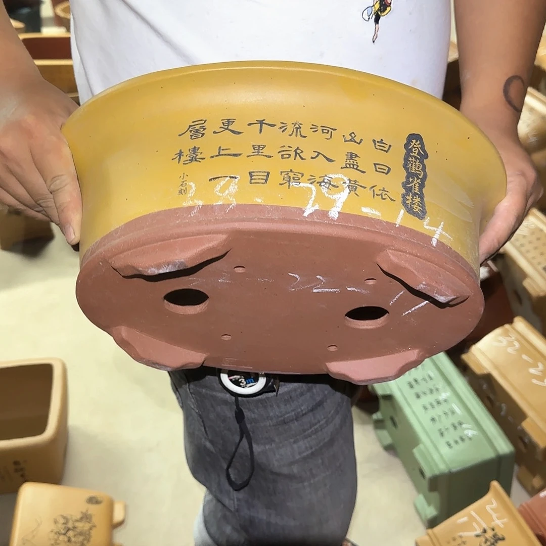 紫砂花盆这是我第一