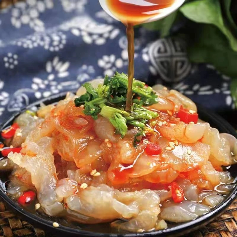 海蜇头鲜香麻辣开袋即食带料包220克*5