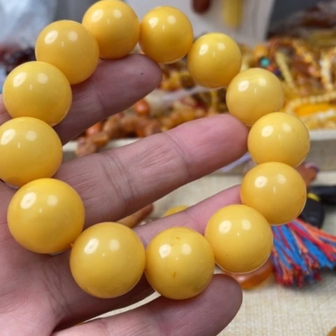 手串琥珀未镶嵌手串