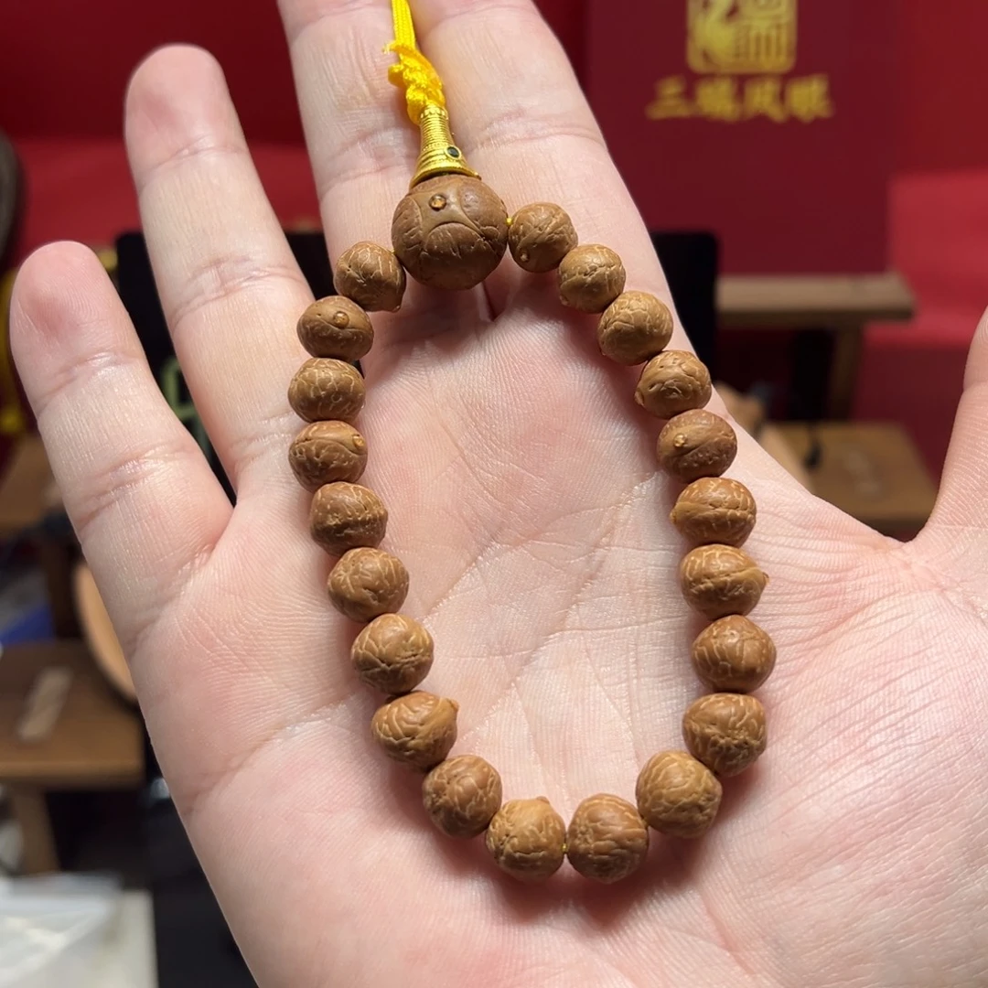 手串凤眼菩提9.6-10.1mm尼泊尔凤眼菩提单圈