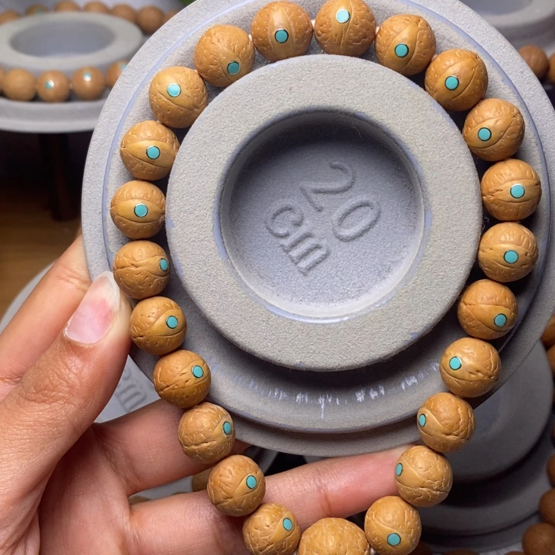 凤眼菩提吊坠手串