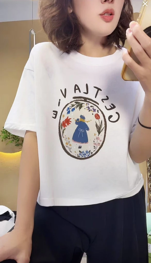 0604天美女装T恤LM（衣长56）