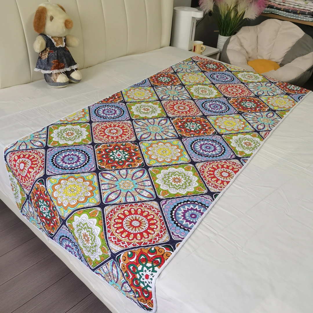 斜纹隔脏垫宿舍床单纯棉单人床盖透气生理期专用床垫小褥子90×200