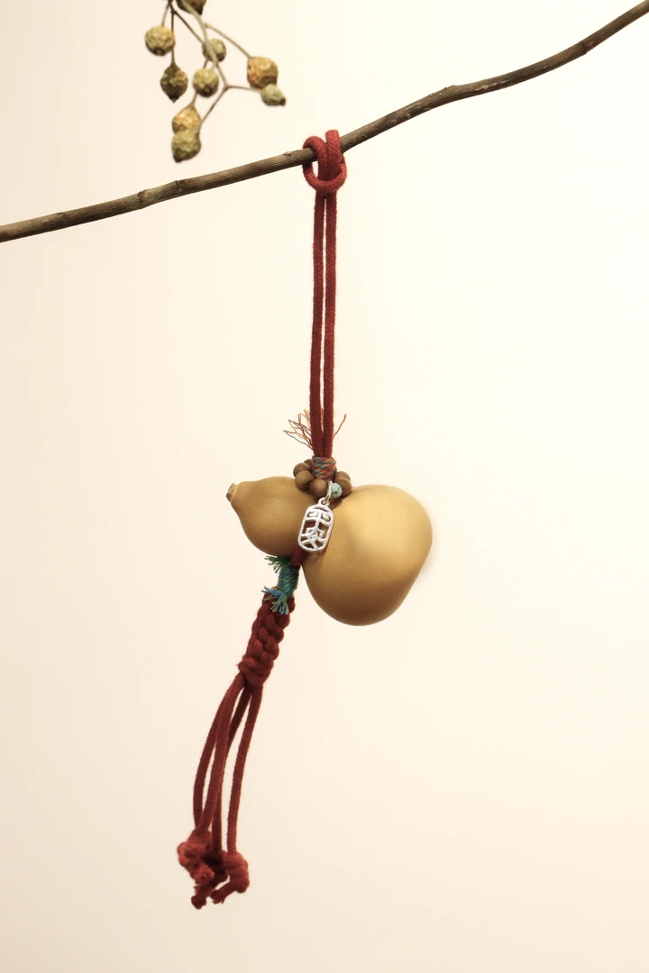 喜饰sees【福禄平安】檀香 松石 葫芦挂件00017410