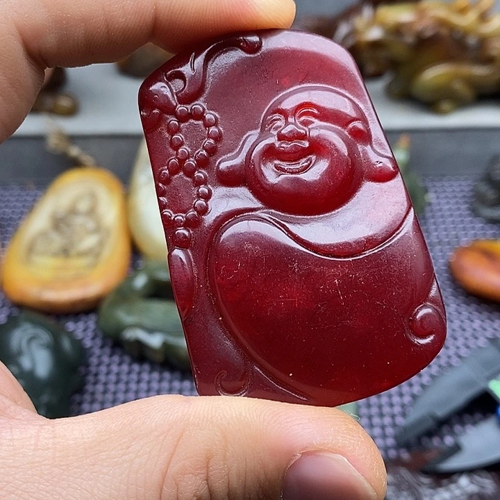 未镶嵌蛇纹石玉颈饰
