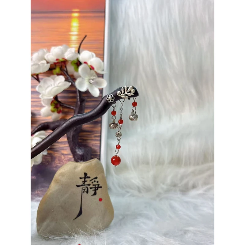 炑歌K310原创单簪简约流苏气质设计款百搭15公分发簪