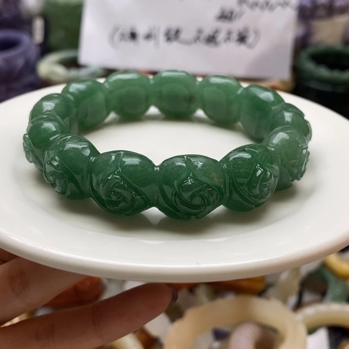 石英质玉未镶嵌手镯