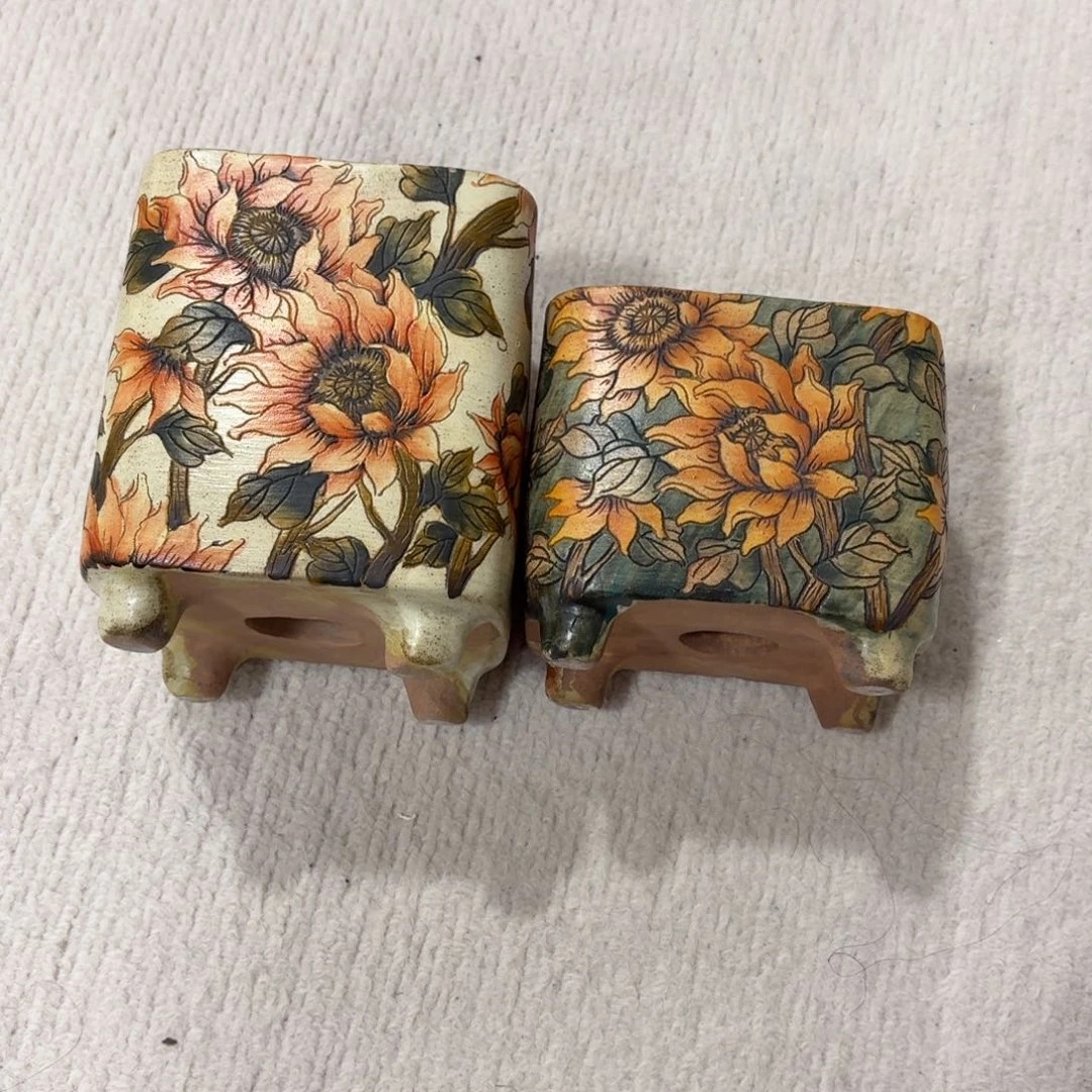 *****紫砂花盆陶瓷多肉花盆精品