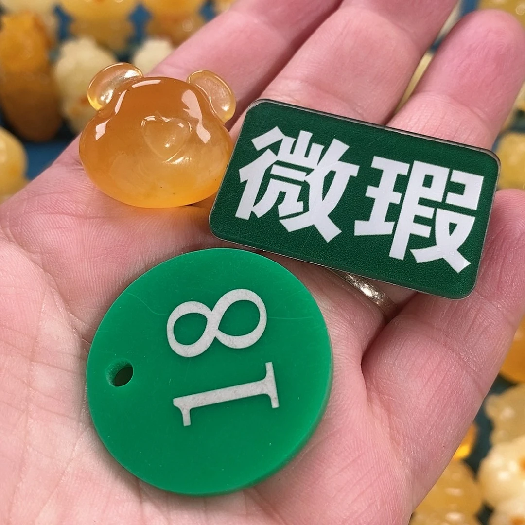 未镶嵌蜜蜡颈饰S*m裸石