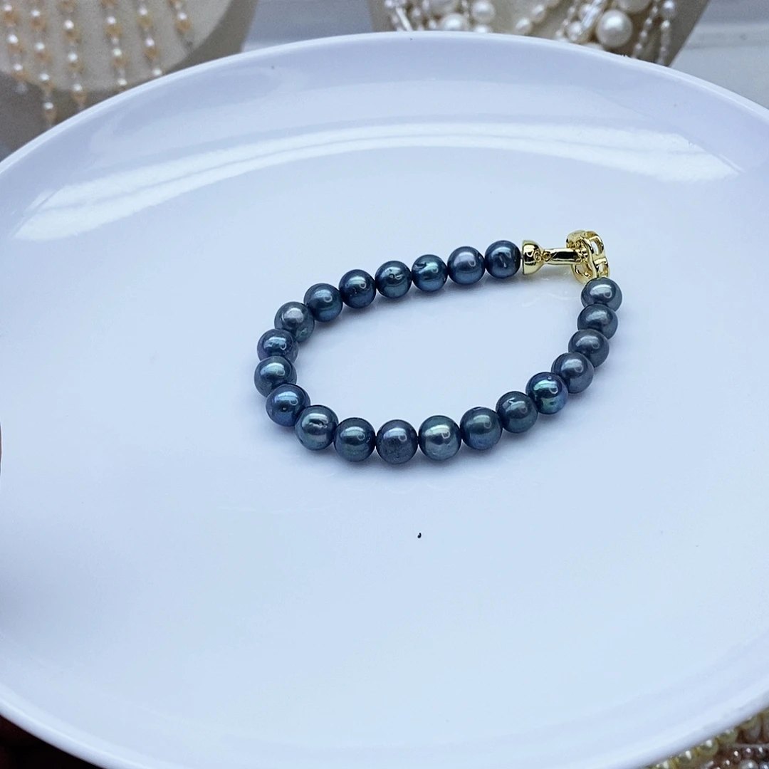 未镶嵌手绳淡水珍珠