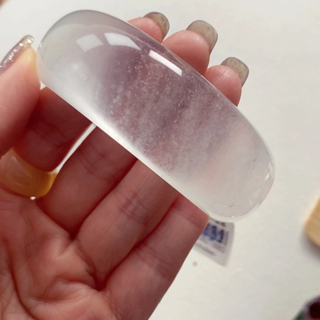 石英质玉未镶嵌手镯54-55