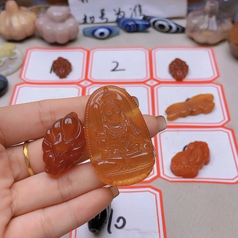 【闪购商品】未镶嵌玛瑙/玉髓珠宝半成品铭**乐