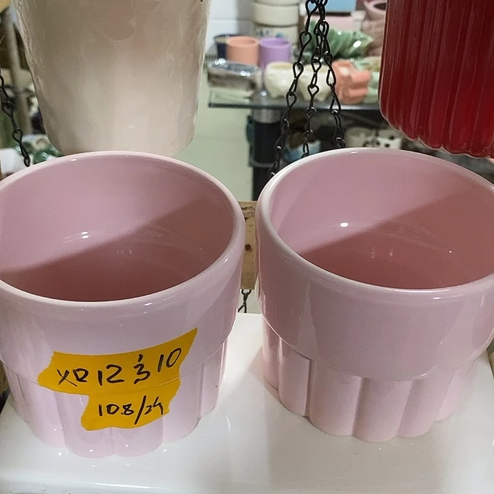 摆件多肉植物盆瑕疵有孔