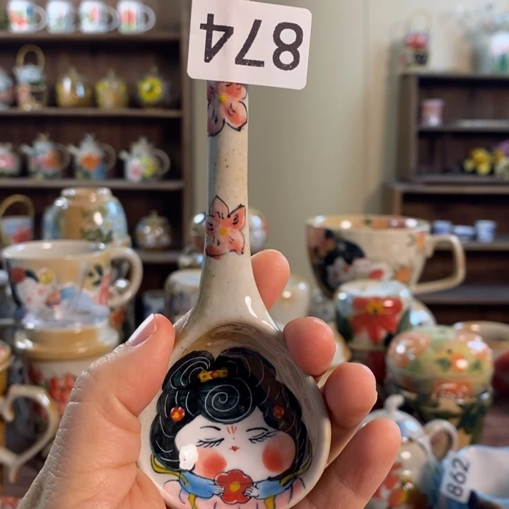 瓷片874 景德镇釉下五彩陶瓷