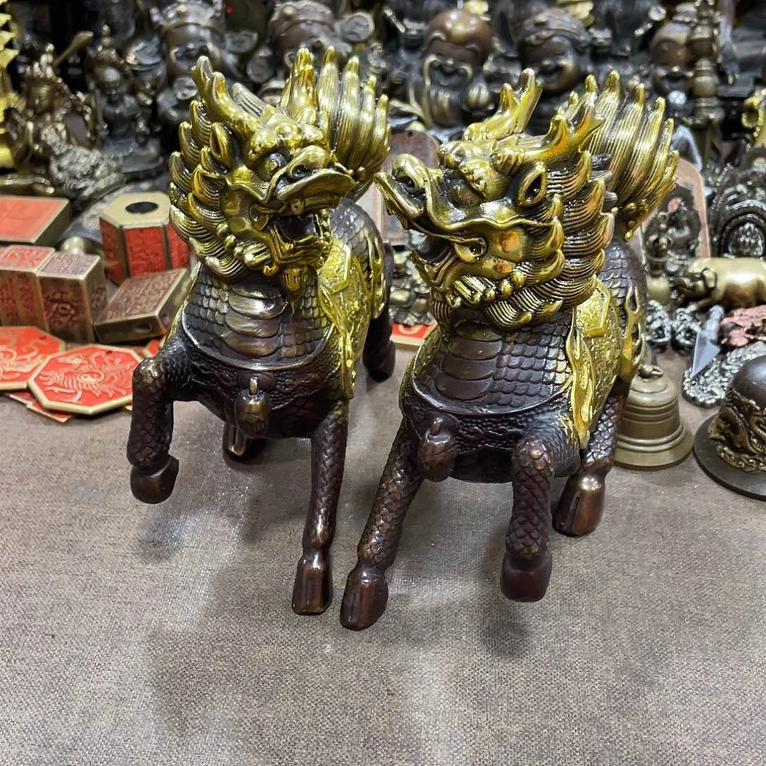 快***上克家铜艺精品摆件