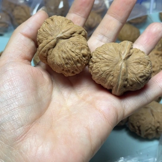 小***鱼文玩核桃吊坠元宝14