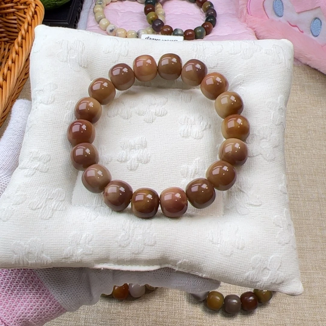 L***.手串菩提根/象牙果571卡15干磨桶珠楼兰瑕