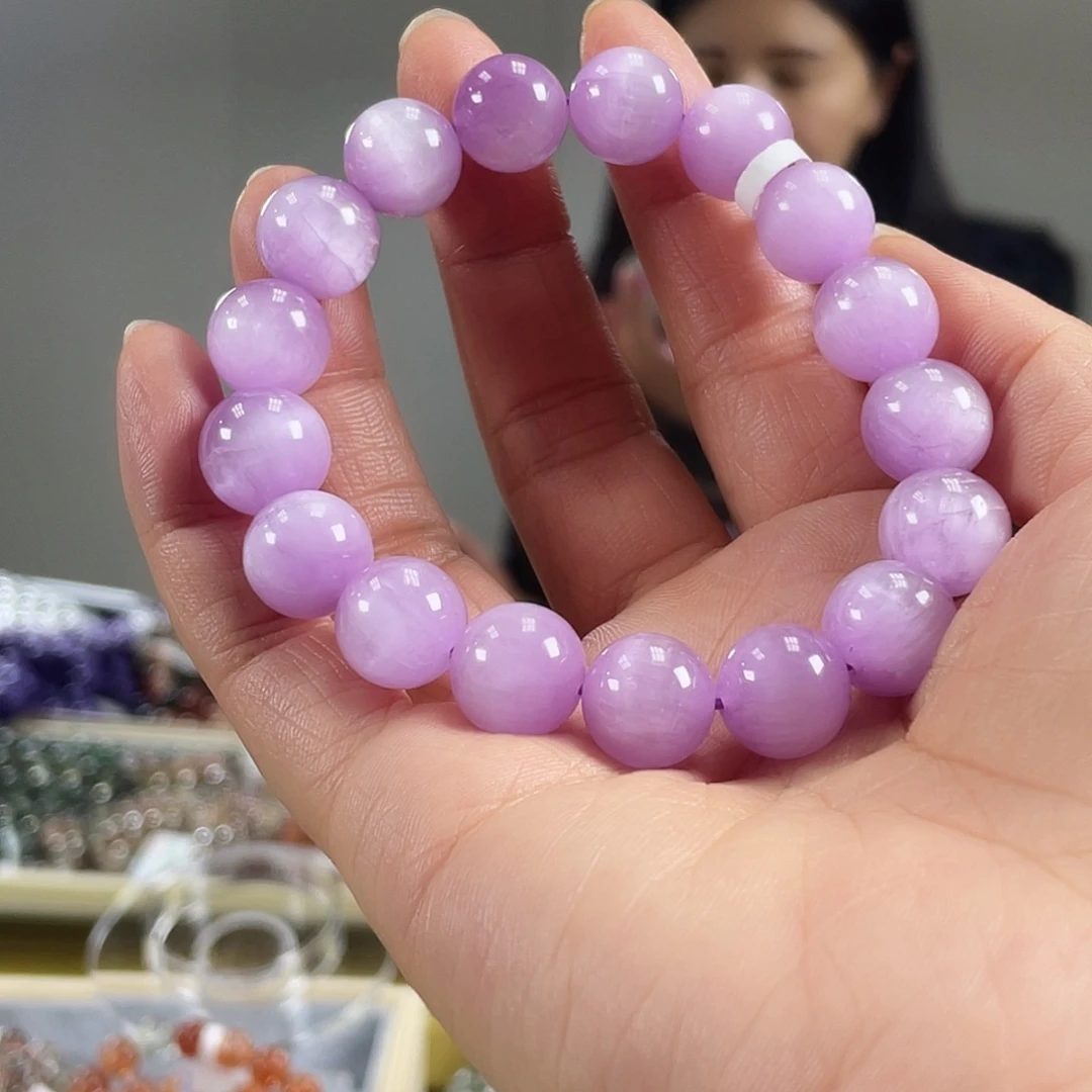 手链锂辉石未镶嵌招**_紫锂辉