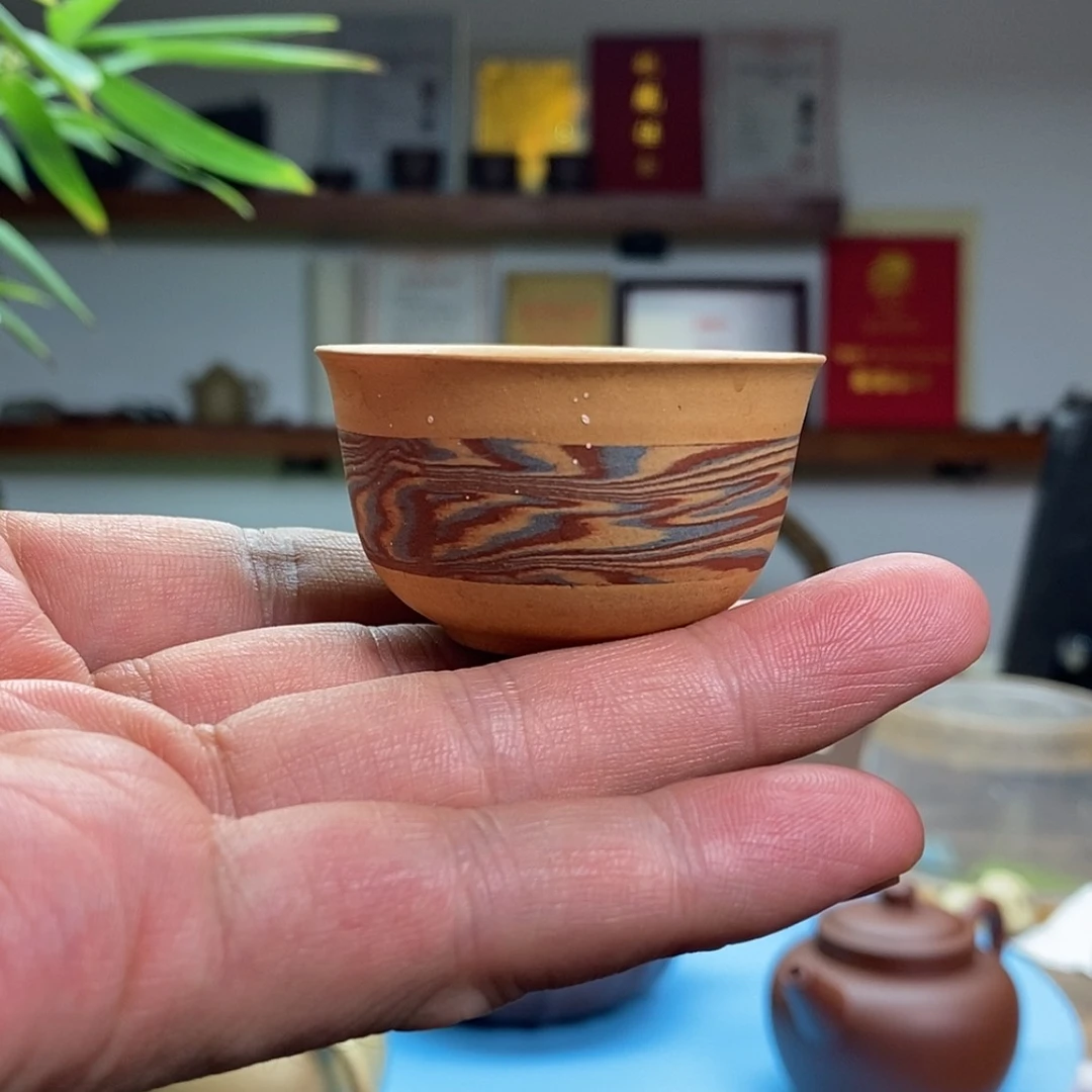 【闪购商品】茶壶段泥主人杯:30CC精工:半手