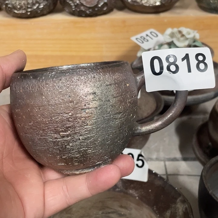 杯子陶柴烧纯手工818