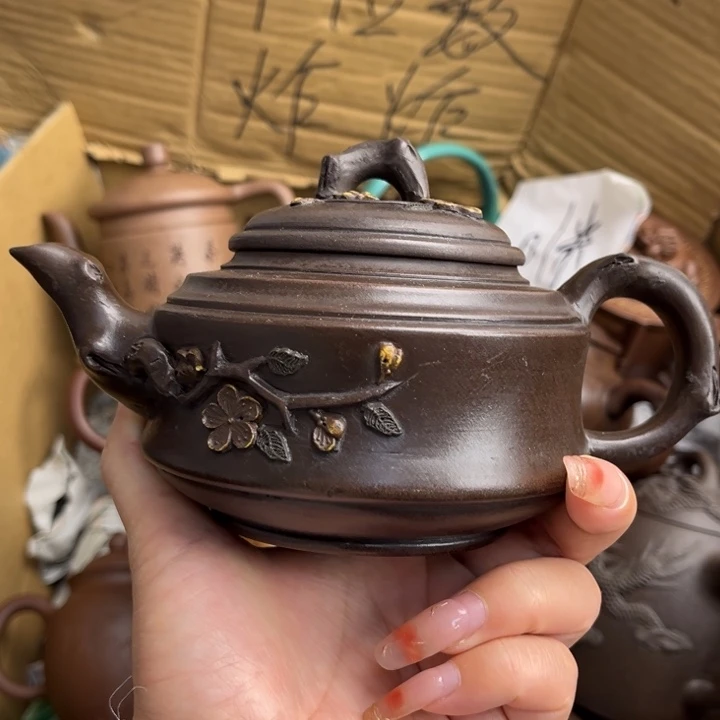 茶壶段泥紫砂壶的造型
