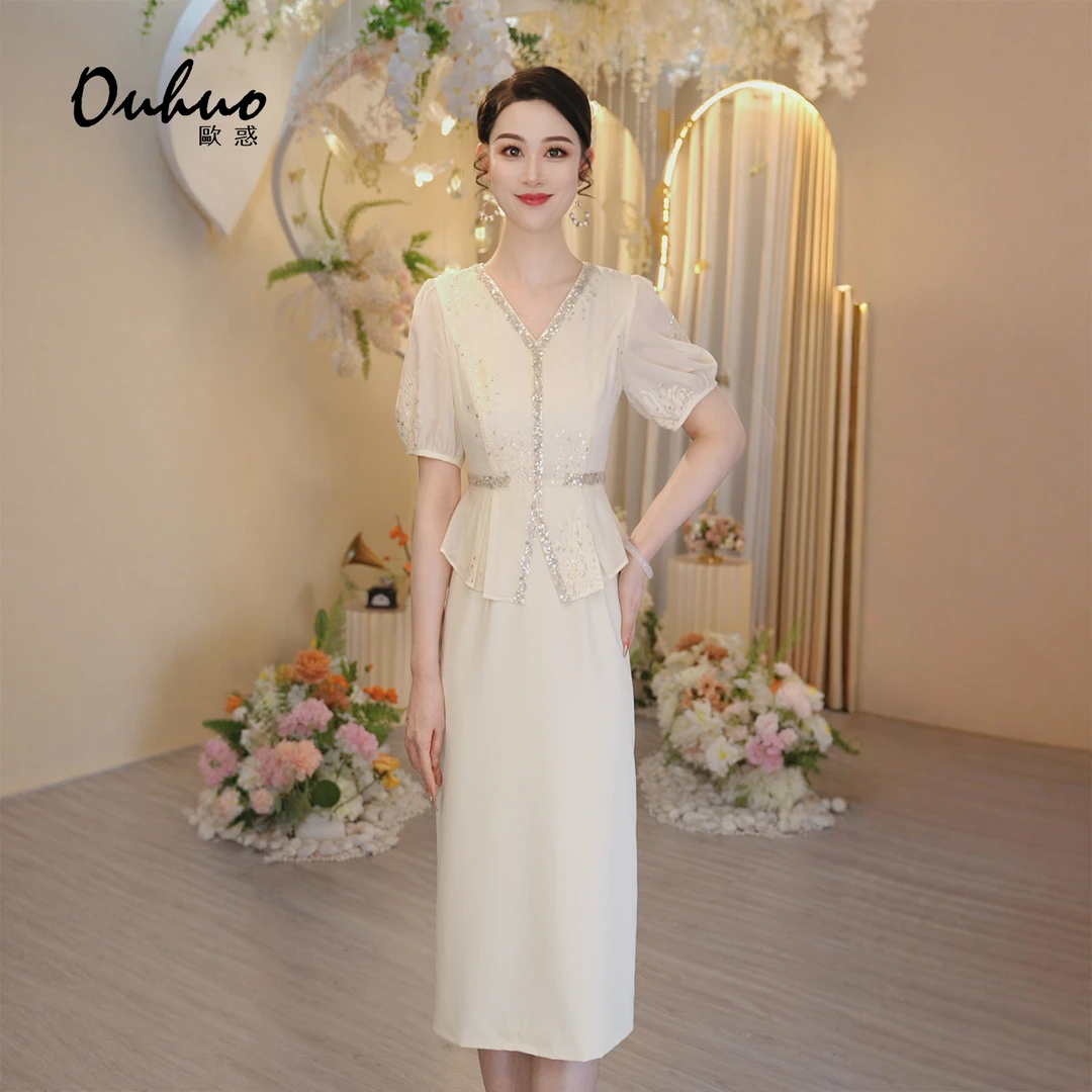 【木木定制】2025年夏季新款仙气优雅显瘦气质连衣裙OHDRI06103