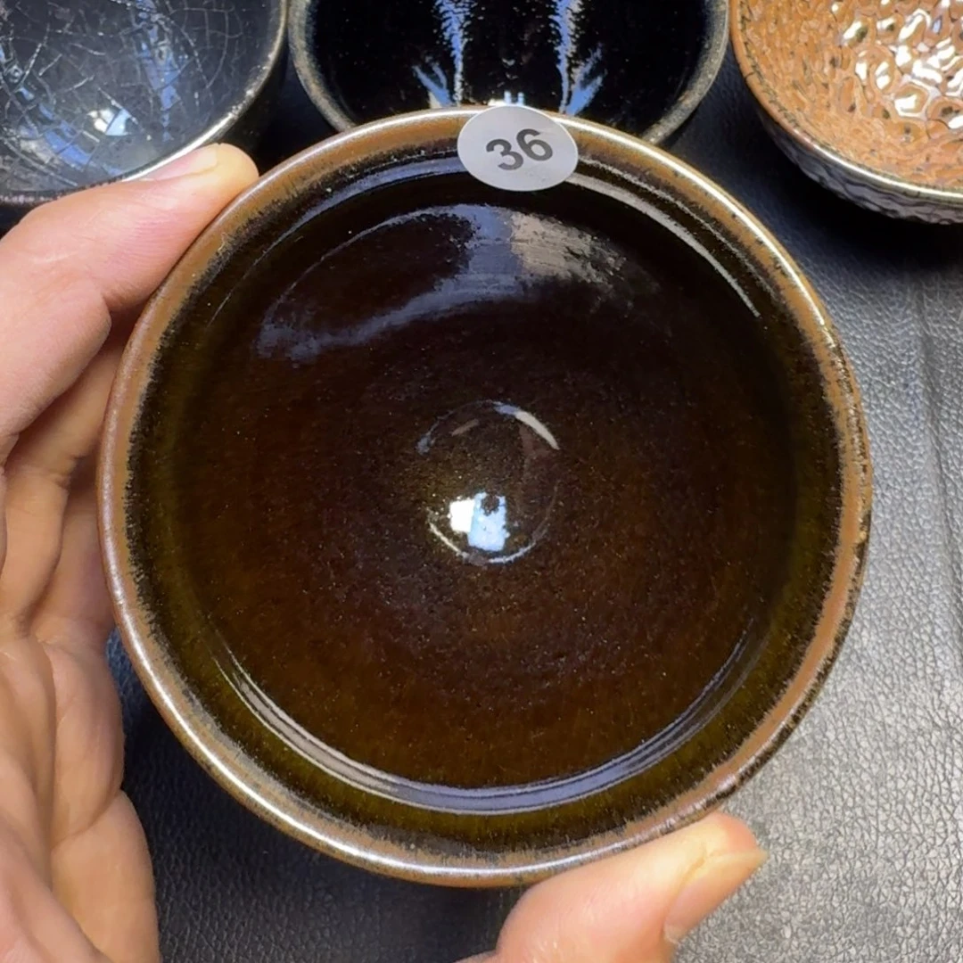 摆件古时茶器建窑建盏36