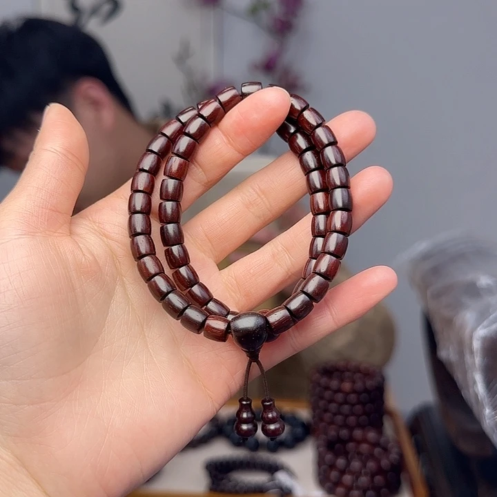 小叶紫檀手串/手链苍****弦檀香紫檀7.5手持